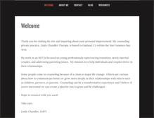Tablet Screenshot of emilychandler.net